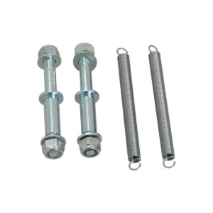 FJÆR OG SKRUE STANDARD-SETT FOR ALUMINIUMS PEDALER